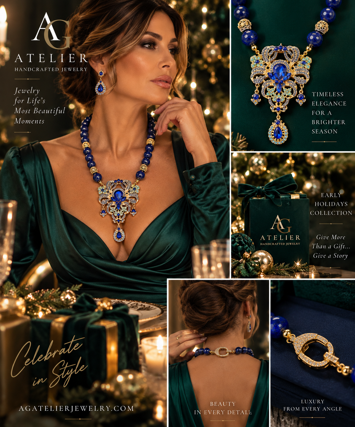 Peacock Royal Necklace