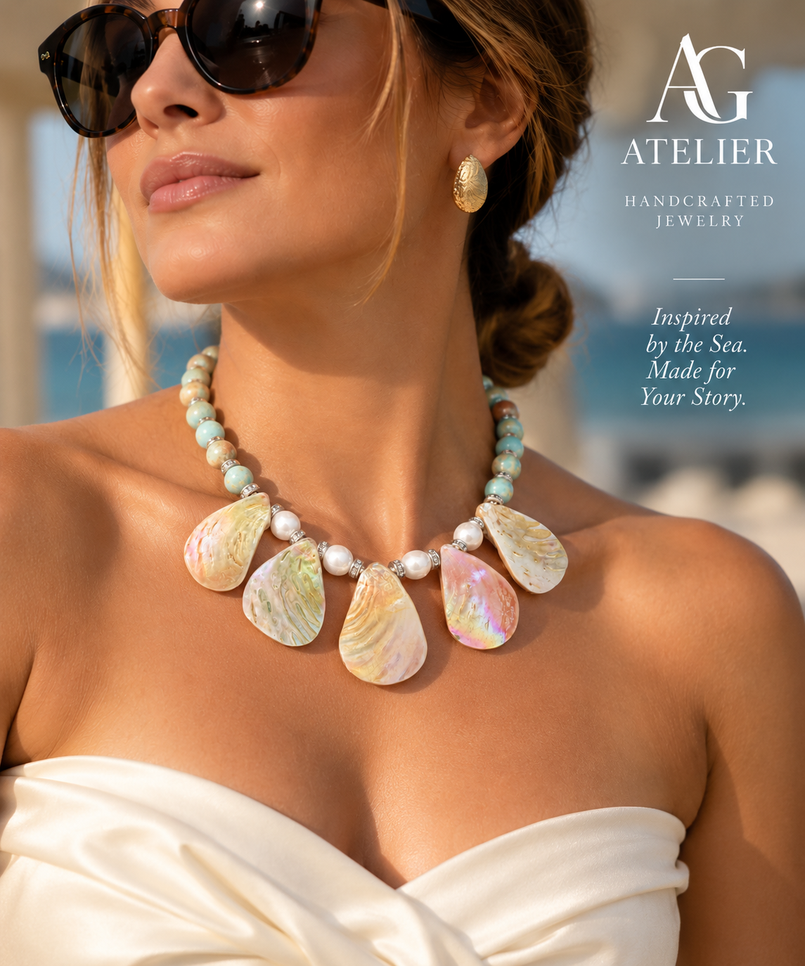 Pearl Reef Statement Necklace