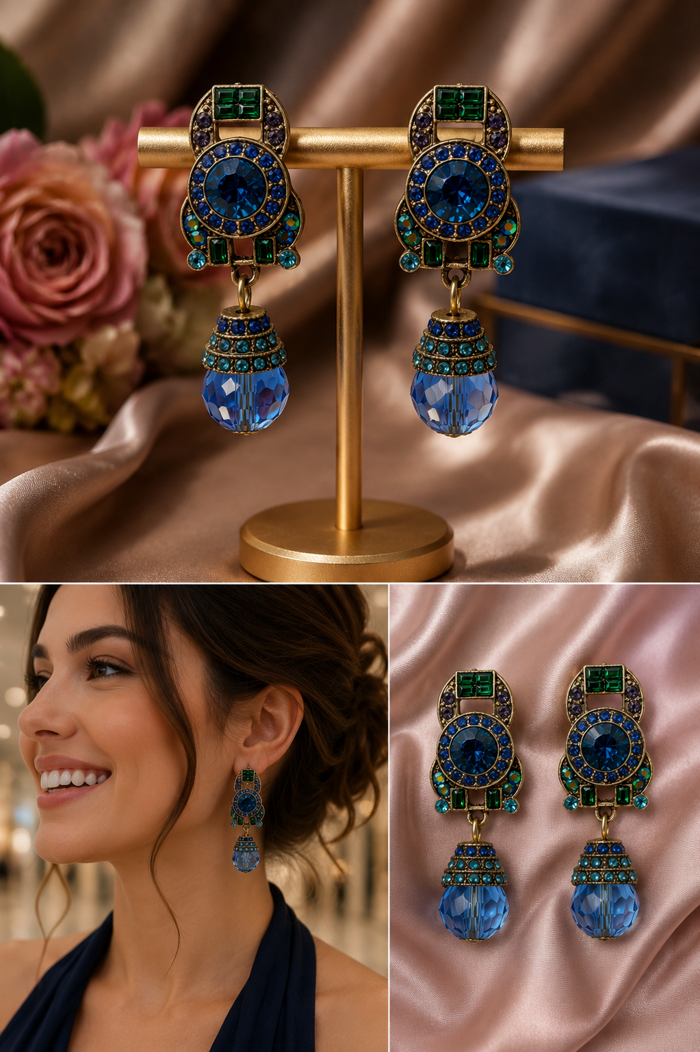 Midnight Riviera Earrings