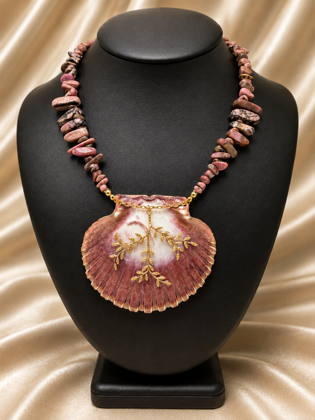 Rosewood Tide Necklace