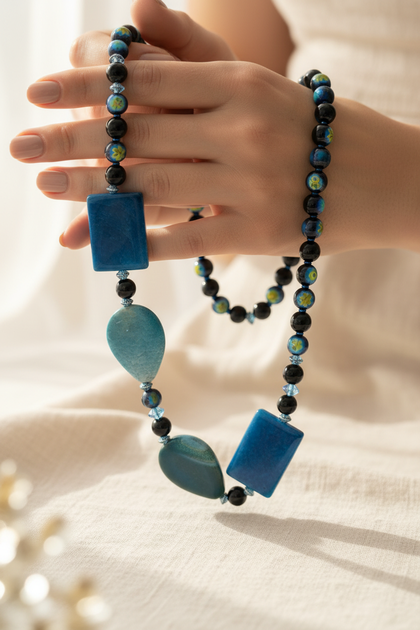 Collar editorial manos