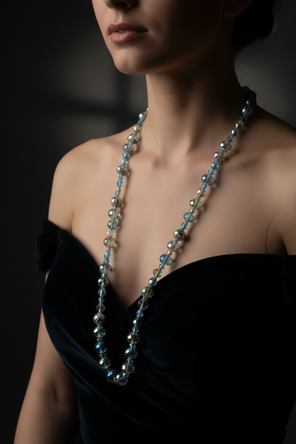 Collar en modelo