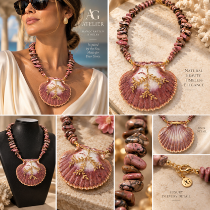 Rosewood Tide Necklace