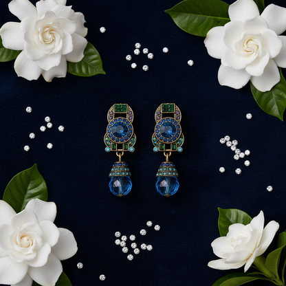 Midnight Riviera Flat Lay